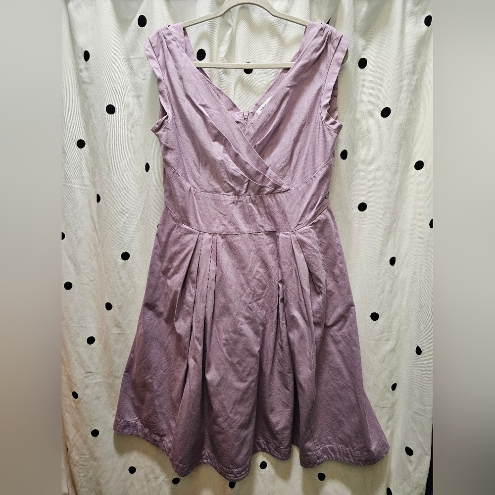 Modcloth Lavender Midi Dress